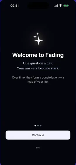 Fading screenshot 1
